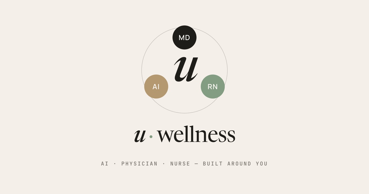 u-wellness — AI-native care is the clinical workflow underneath the clinic